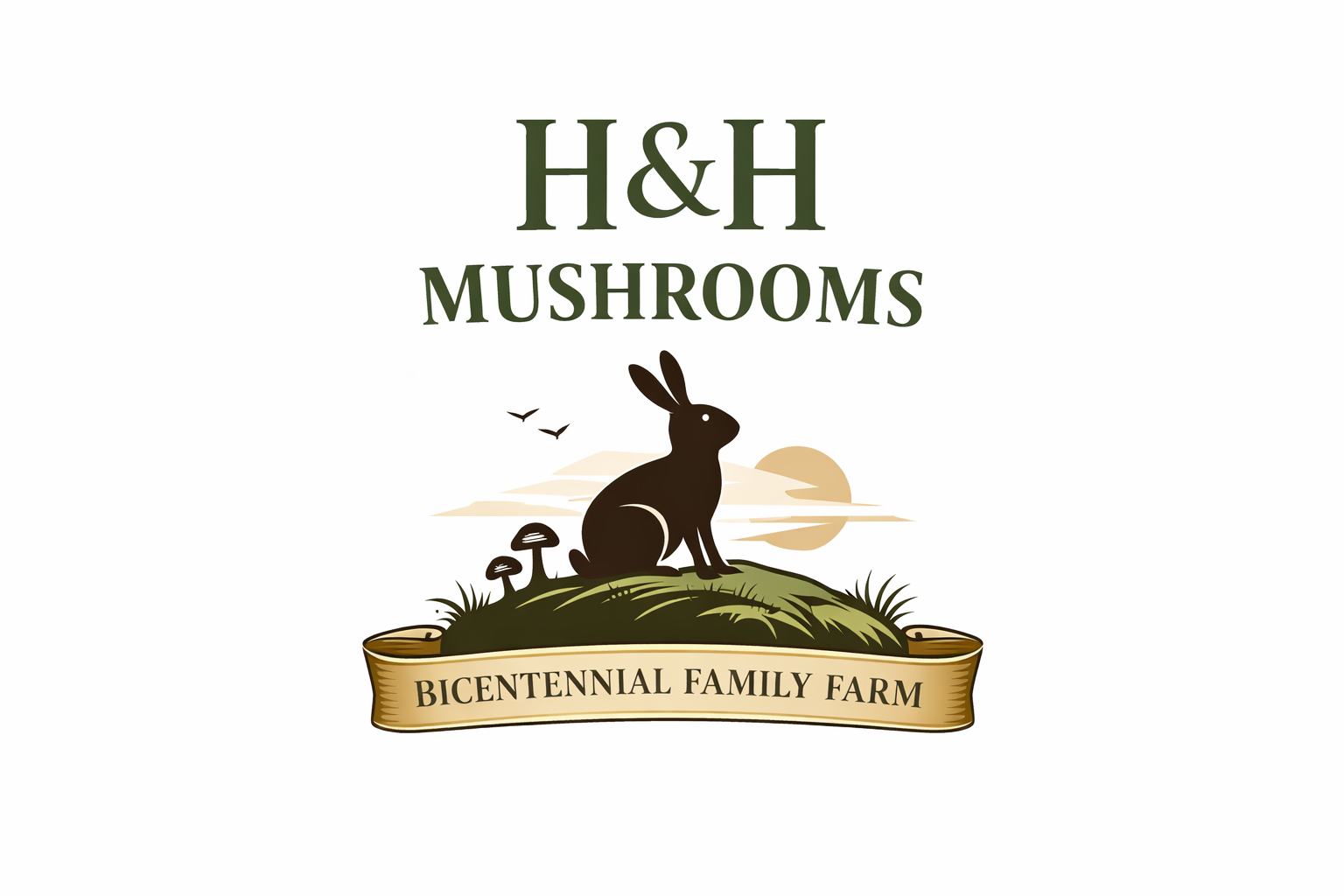 H&H Mushrooms Logo